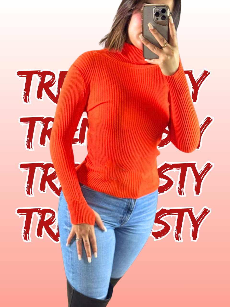 Pulls à col montant Taille Standard