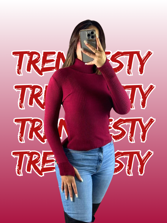 Pulls à col montant Taille Standard