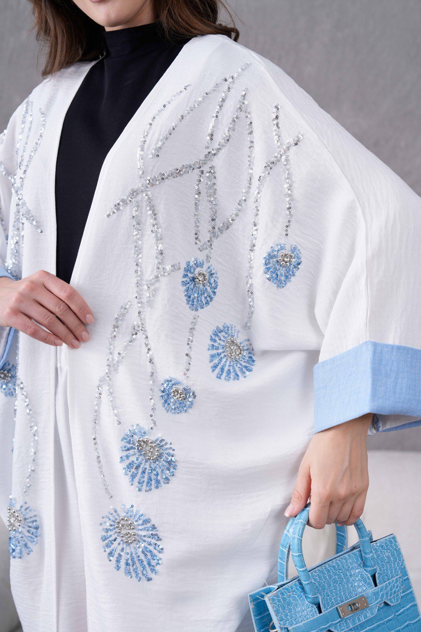 Ensemble Kimono 2 Pièces à fleurs 3D REFWTR2025