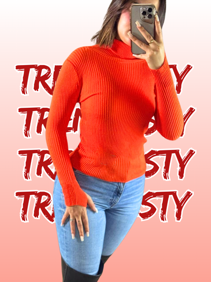 Pulls à col montant Taille Standard