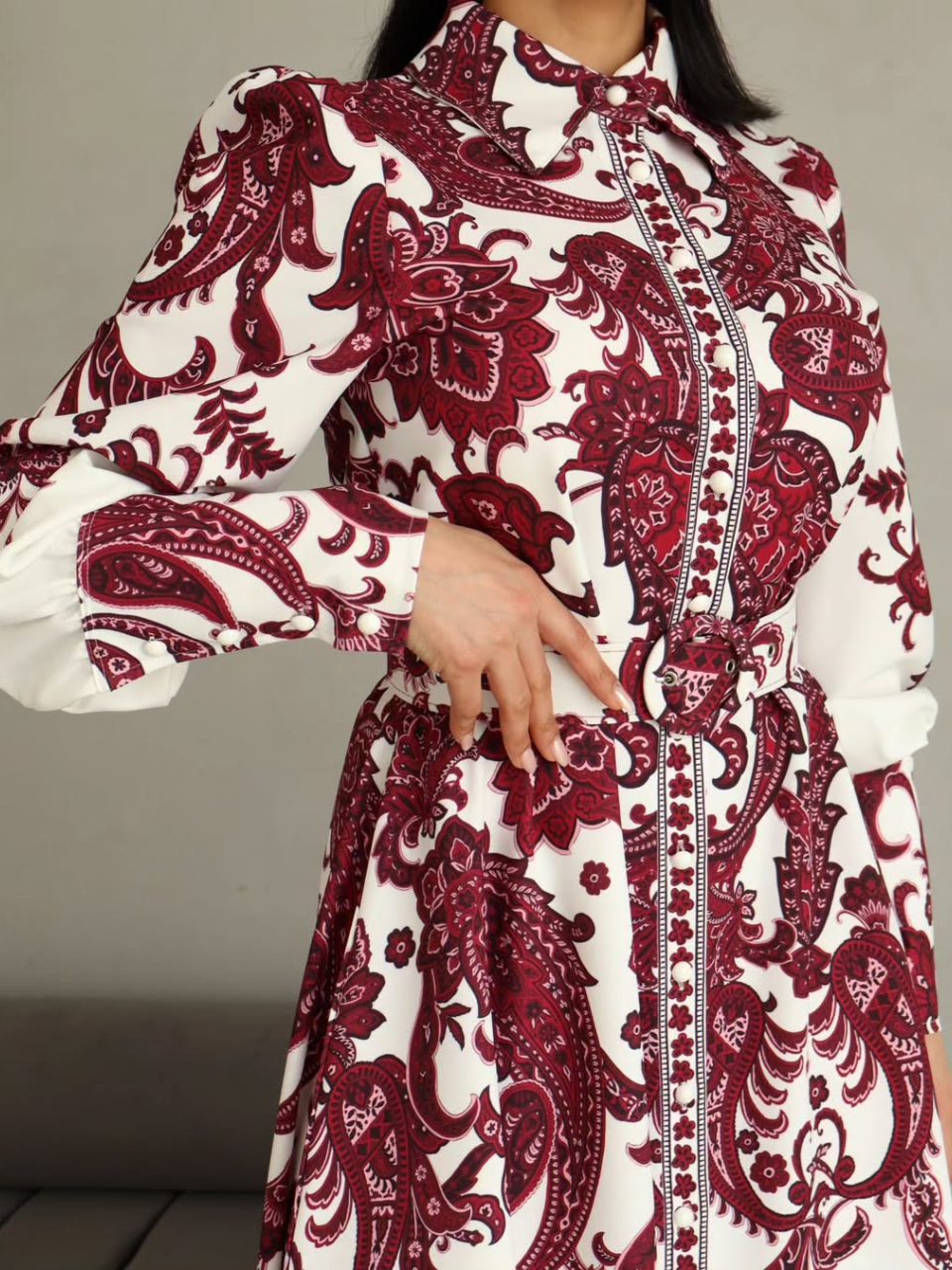 Robe longue à imprimé floral REFSUM2025