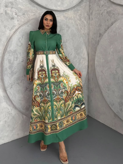 Robe longue Versace inspired REFSUM2025