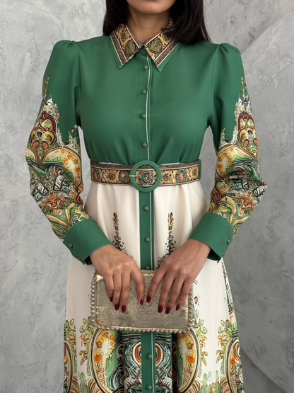 Robe longue Versace inspired REFSUM2025