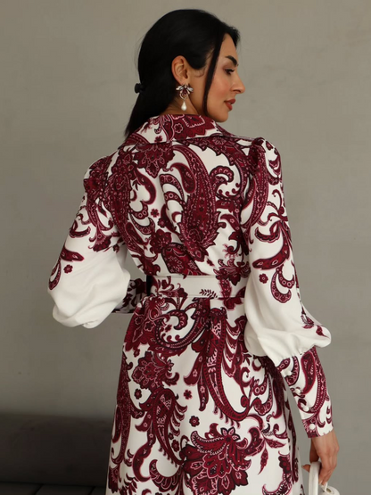Robe longue à imprimé floral REFSUM2025