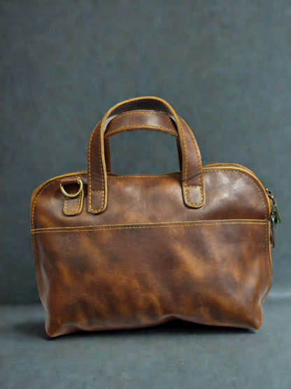 Sac à main en cuir veritable