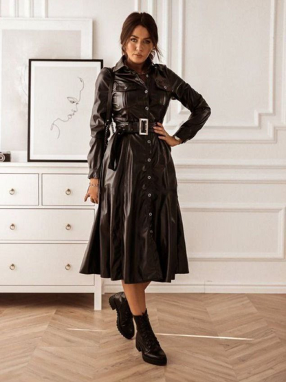 Robe Faux Cuir Réf MSN