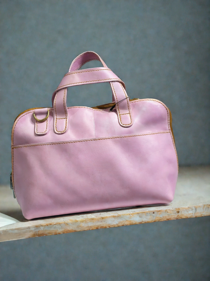 Sac à main en cuir veritable