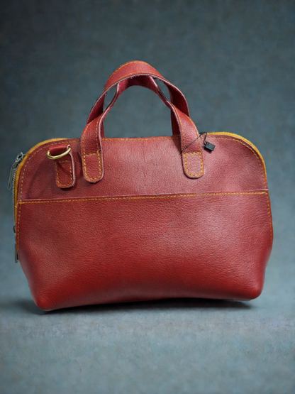 Sac à main en cuir veritable