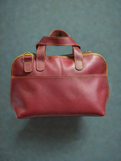 Sac à main en cuir veritable