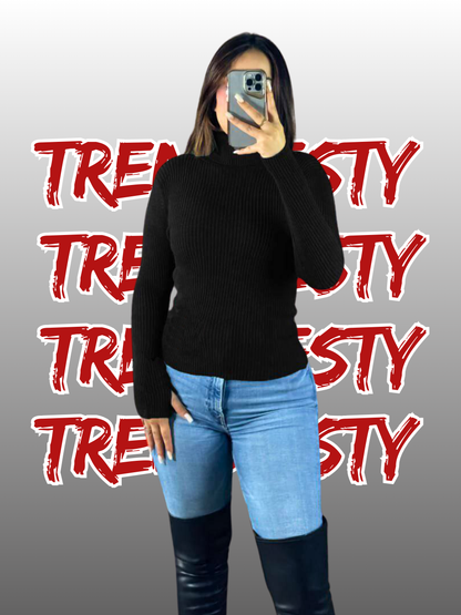 Pulls à col montant Taille Standard