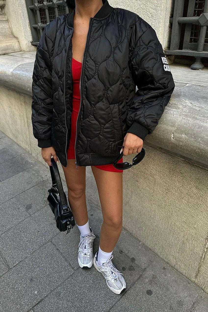 Bomber Jacket Oversize Matelassé Réf7058