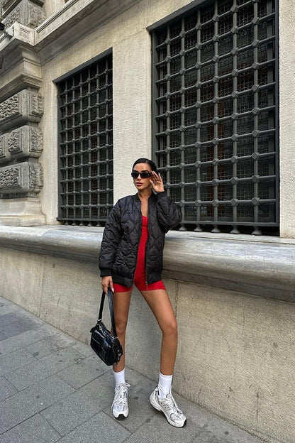 Bomber Jacket Oversize Matelassé Réf7058