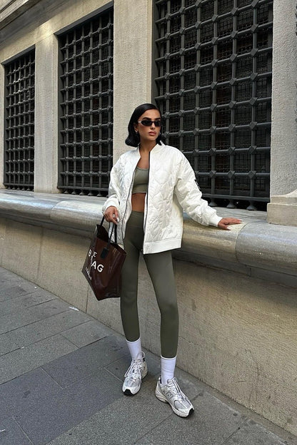 Bomber Jacket Oversize Matelassé Réf7058