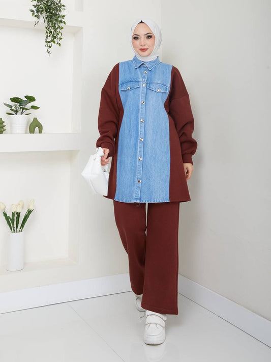 Enemble en coton x Jeans Réf1 EFSUN