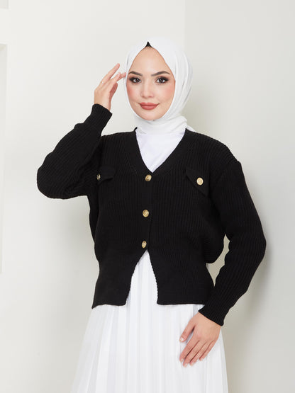 Blouse en Tricot boutonné Taille Standard Réf6CEFSUN