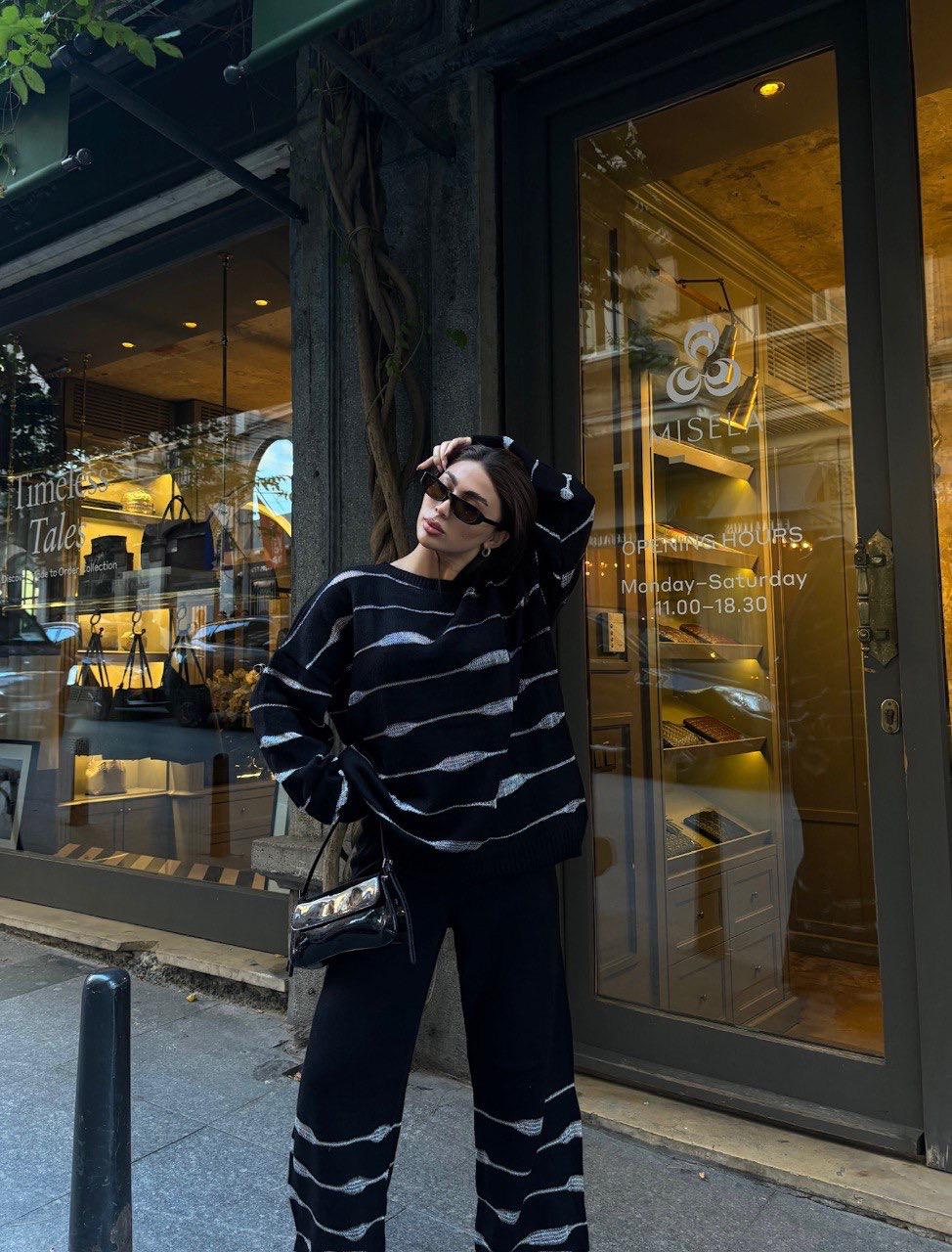 "Shiny" Enemble en Tricot Taille Standard Réf9970