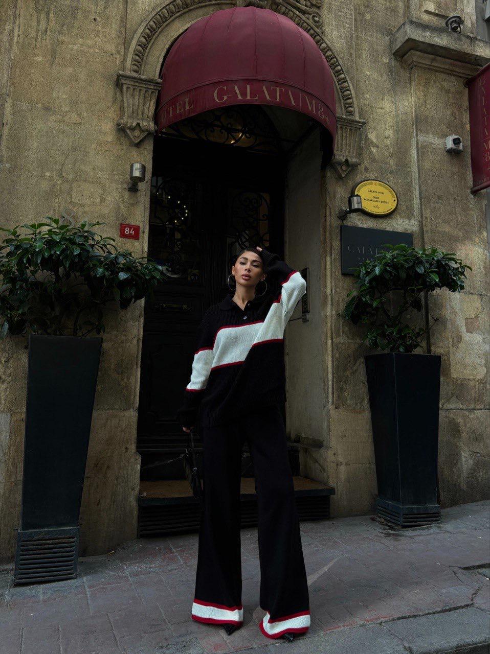 Ensemble Old School en Tricot Taille Standard Réf9948