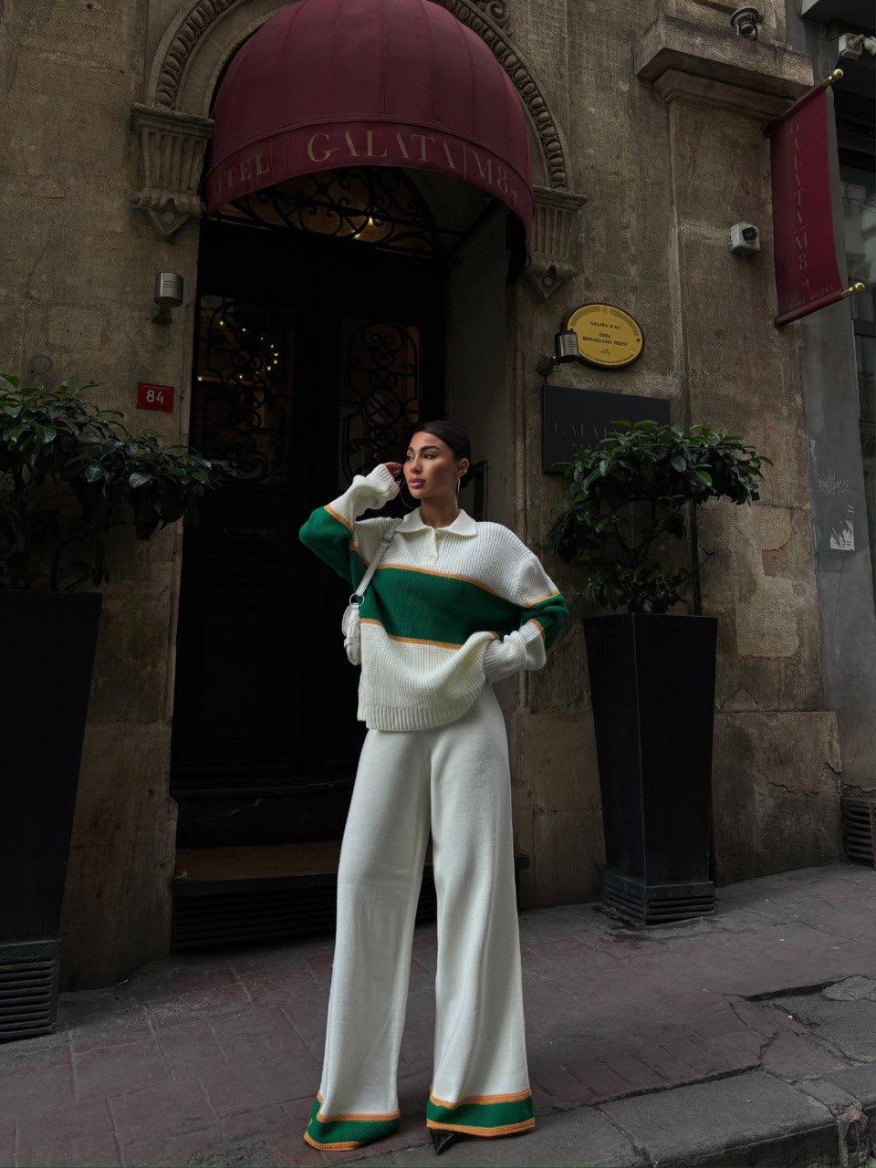 Ensemble Old School en Tricot Taille Standard Réf9948