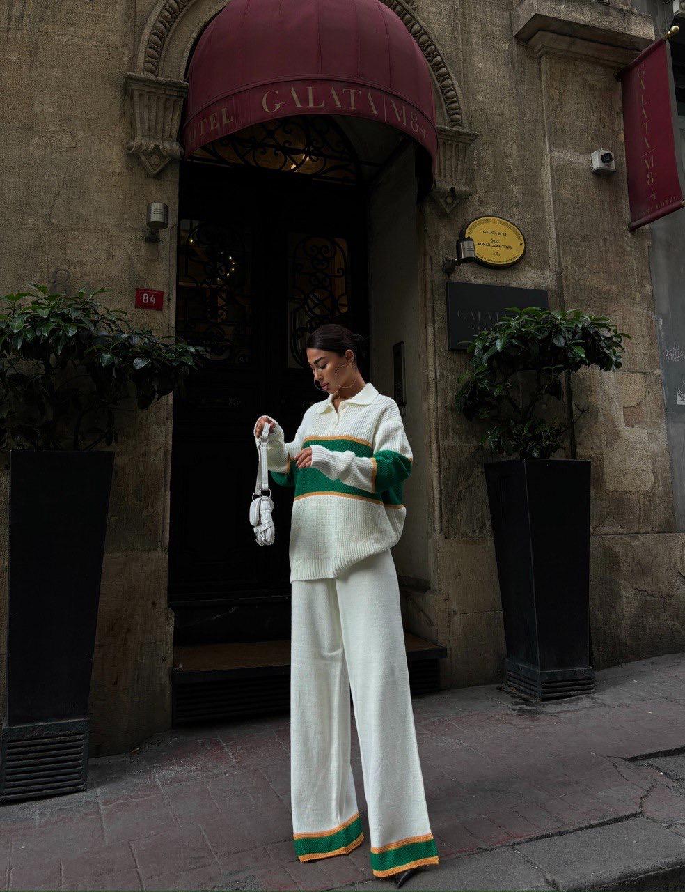 Ensemble Old School en Tricot Taille Standard Réf9948