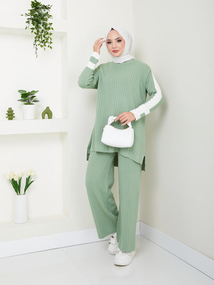 Ensemble 2 Pièces en Tricot Taille Standard Réf9EFSUN