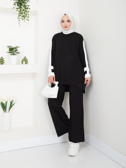 Ensemble 2 Pièces en Tricot Taille Standard Réf9EFSUN