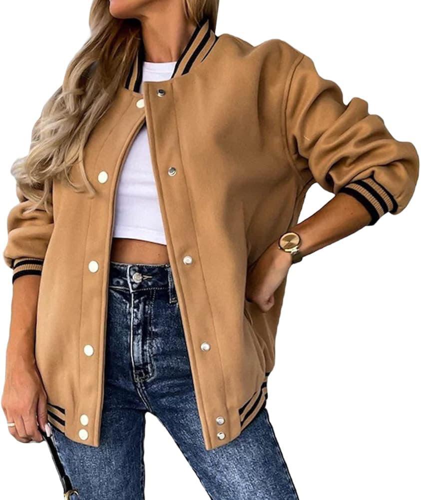 Bomber Jacket En Marron RéfTR01