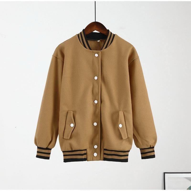 Bomber Jacket En Marron RéfTR01