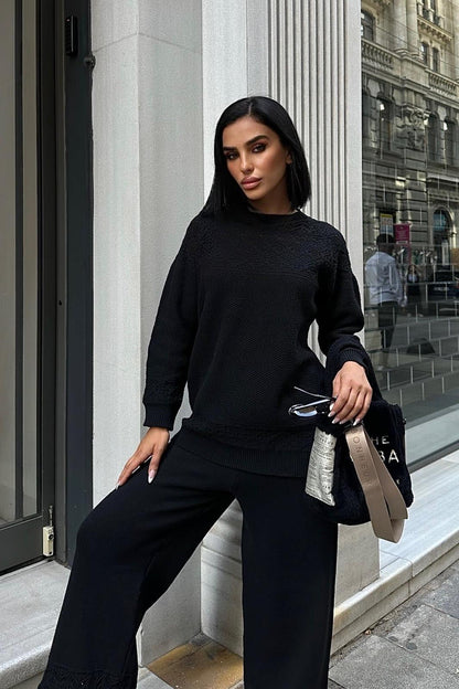 Ensemble de broderie en dentelle ajourée Réf9960-01