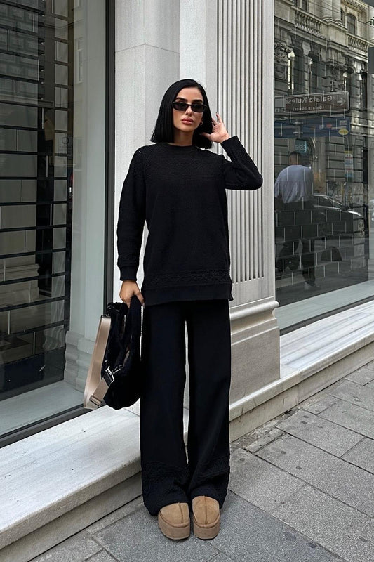 Ensemble de broderie en dentelle ajourée Réf9960-01