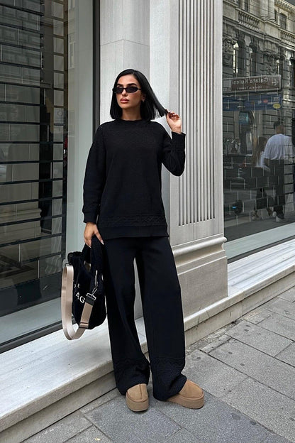 Ensemble de broderie en dentelle ajourée Réf9960-01