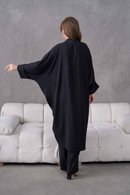 Ensemble Kimono 2 Pièces à fleurs 3D REFWTR2025