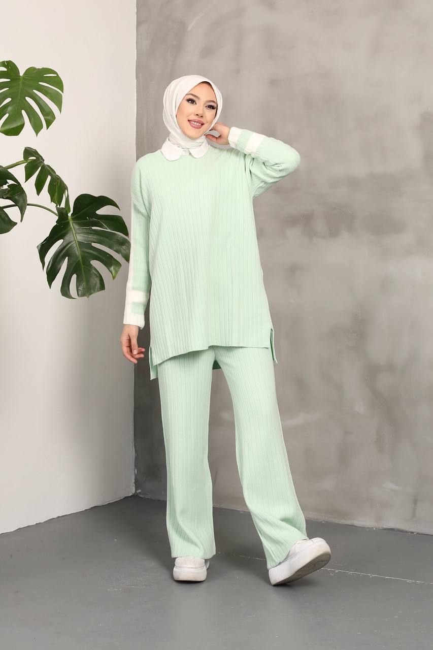 Ensemble 2 Pièces en Tricot Taille Standard Réf9EFSUN