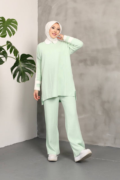 Ensemble 2 Pièces en Tricot Taille Standard Réf9EFSUN