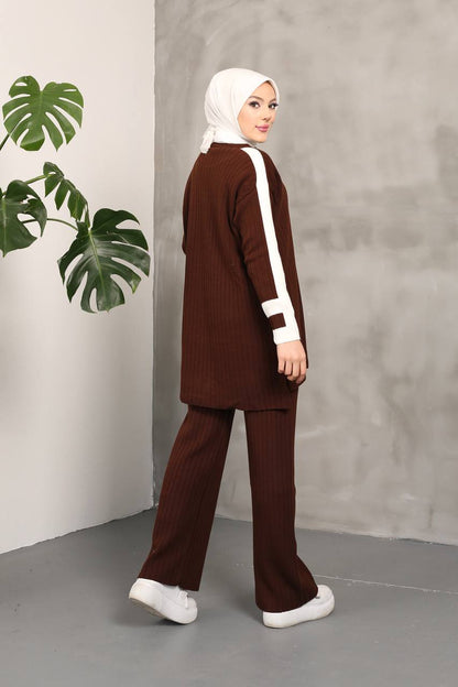 Ensemble 2 Pièces en Tricot Taille Standard Réf9EFSUN