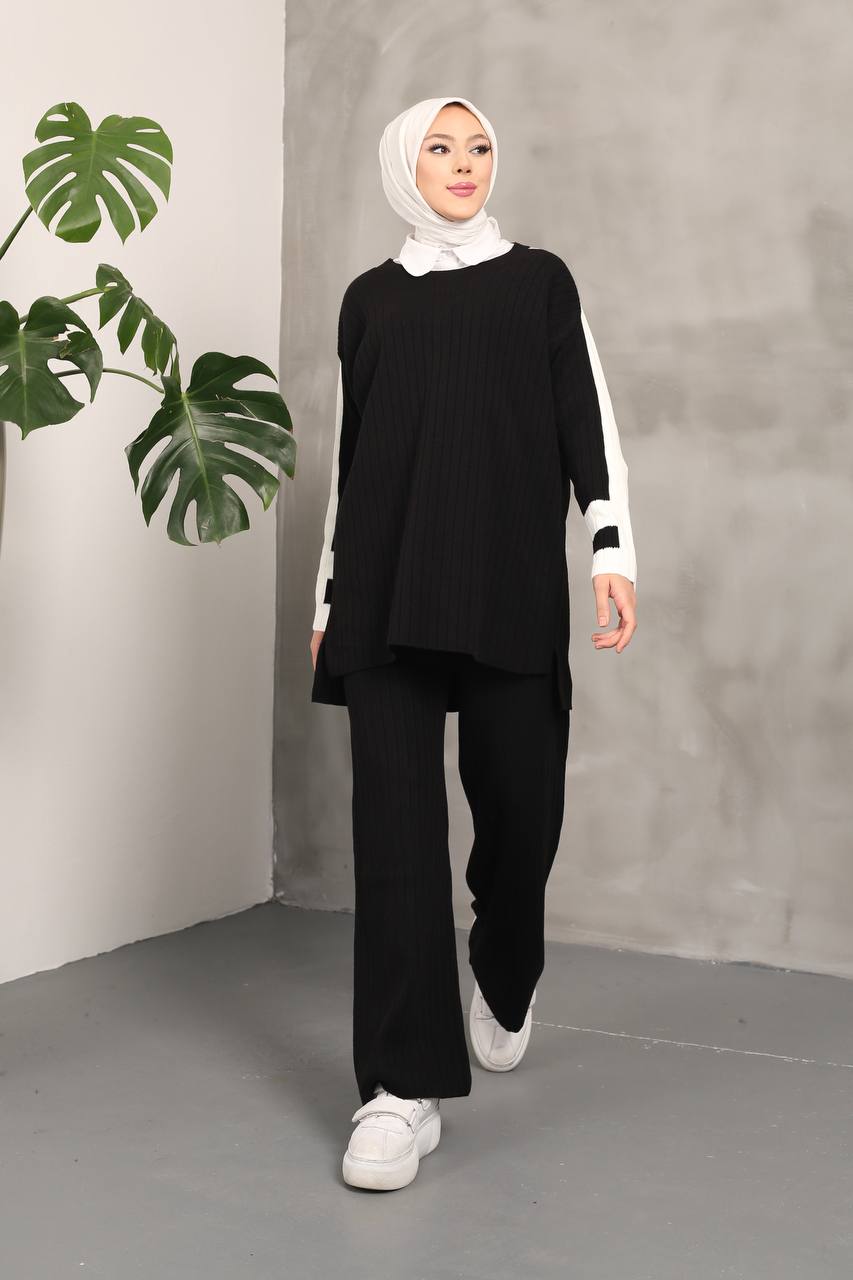 Ensemble 2 Pièces en Tricot Taille Standard Réf9EFSUN