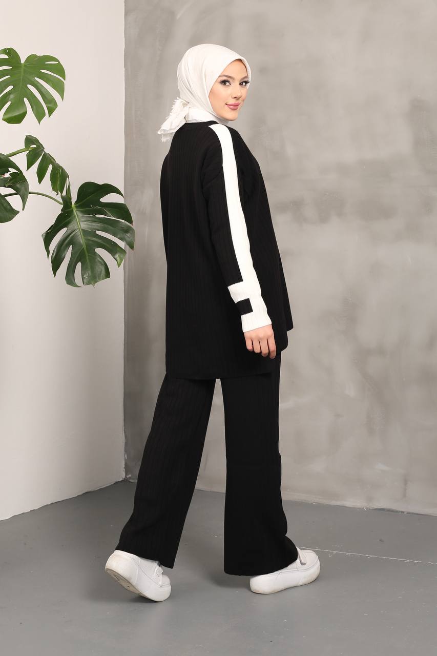 Ensemble 2 Pièces en Tricot Taille Standard Réf9EFSUN