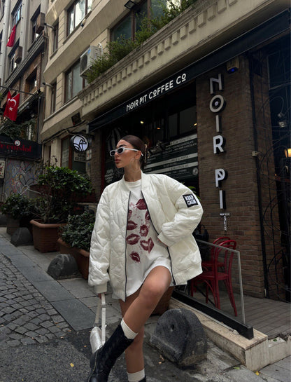 Bomber Jacket Oversize Matelassé Réf7058