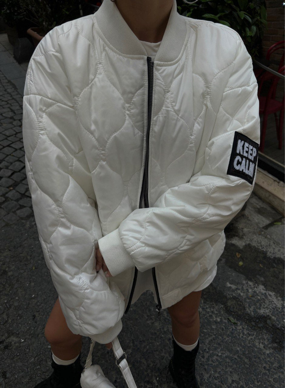 Bomber Jacket Oversize Matelassé Réf7058