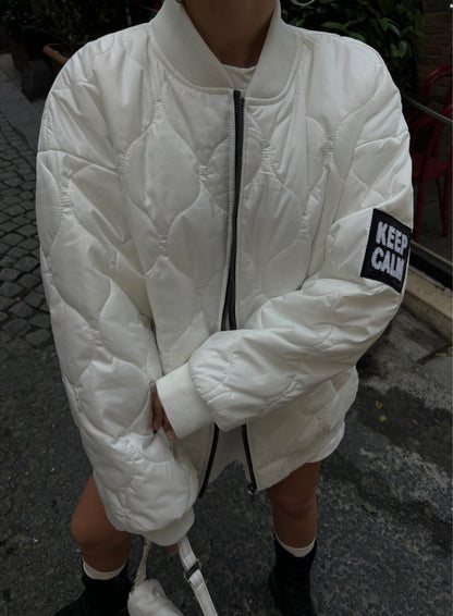 Bomber Jacket Oversize Matelassé Réf7058