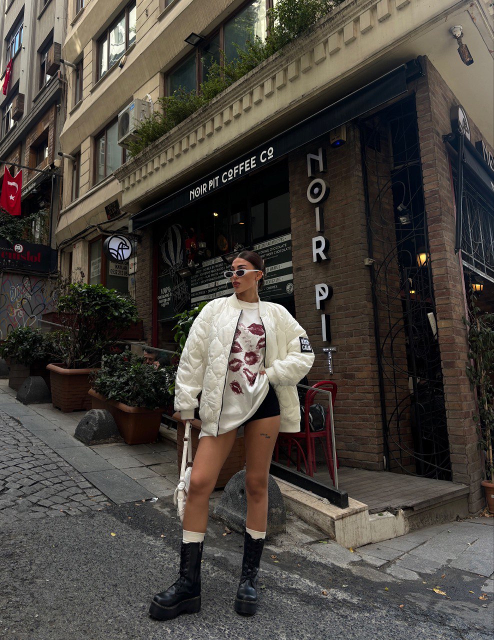 Bomber Jacket Oversize Matelassé Réf7058