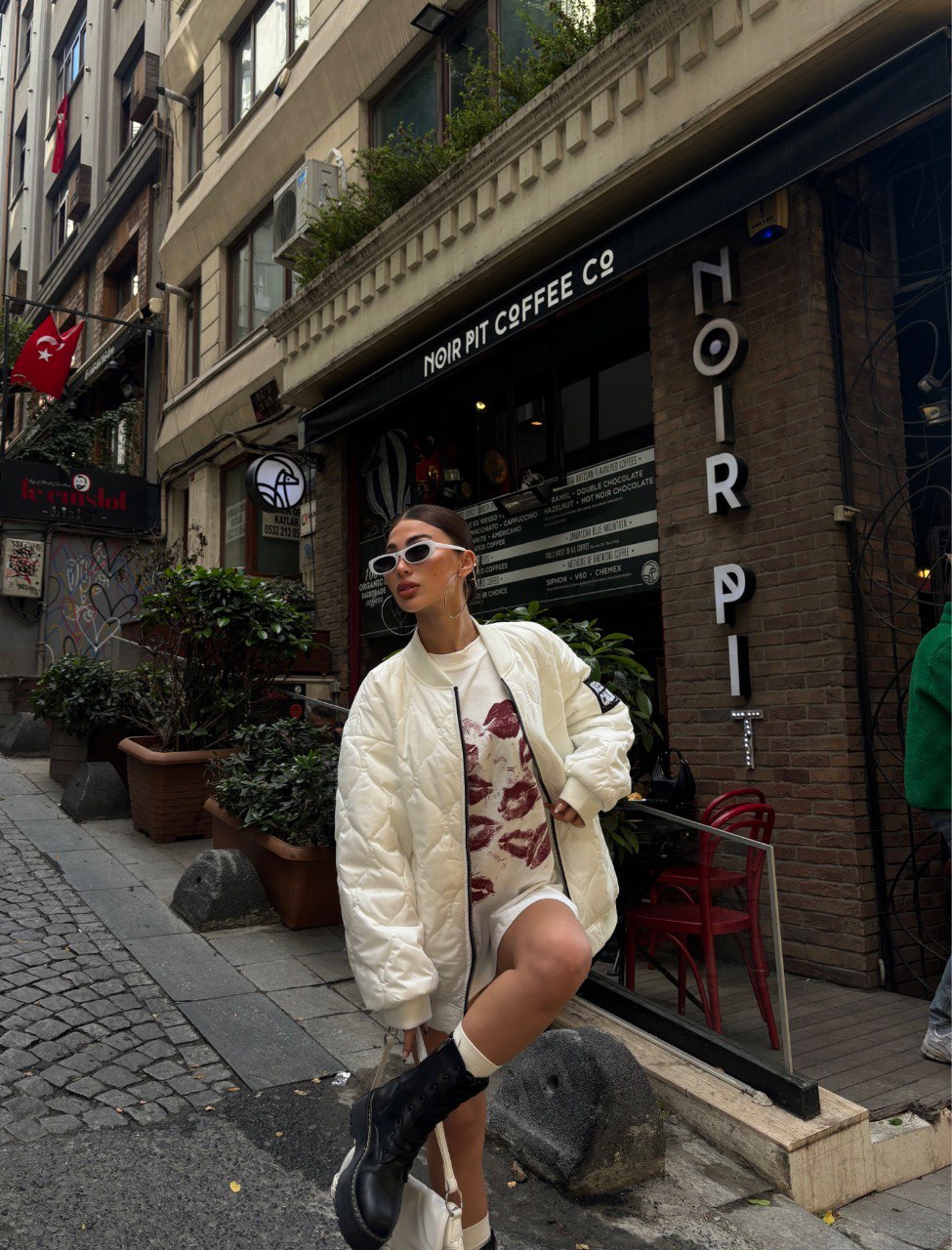 Bomber Jacket Oversize Matelassé Réf7058