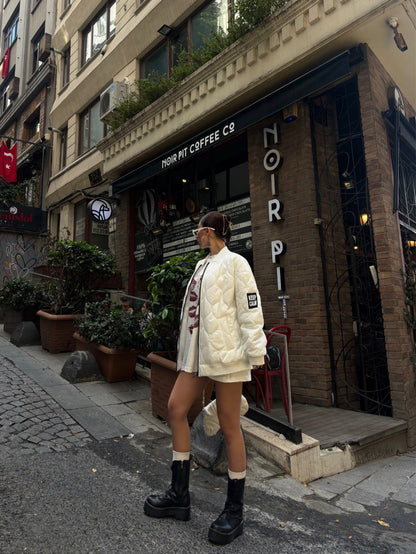 Bomber Jacket Oversize Matelassé Réf7058