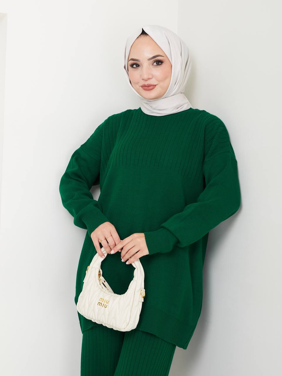 Ensemble 2 Pièces en Tricot Taille Standard Réf8EFSUN