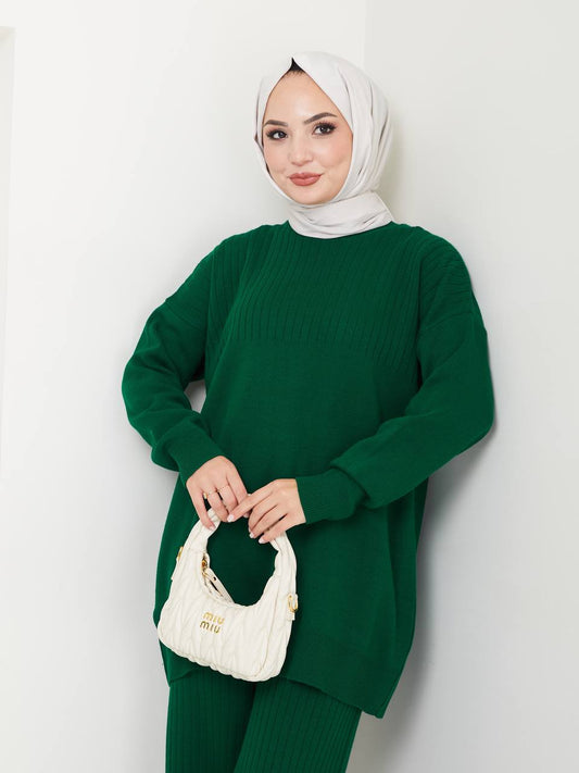 Ensemble 2 Pièces en Tricot Taille Standard Réf8EFSUN