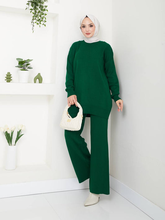 Ensemble 2 Pièces en Tricot Taille Standard Réf8EFSUN