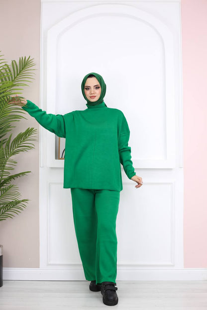 Ensemble 2 Pièces en Tricot Taille Standard Réf10EFSUN