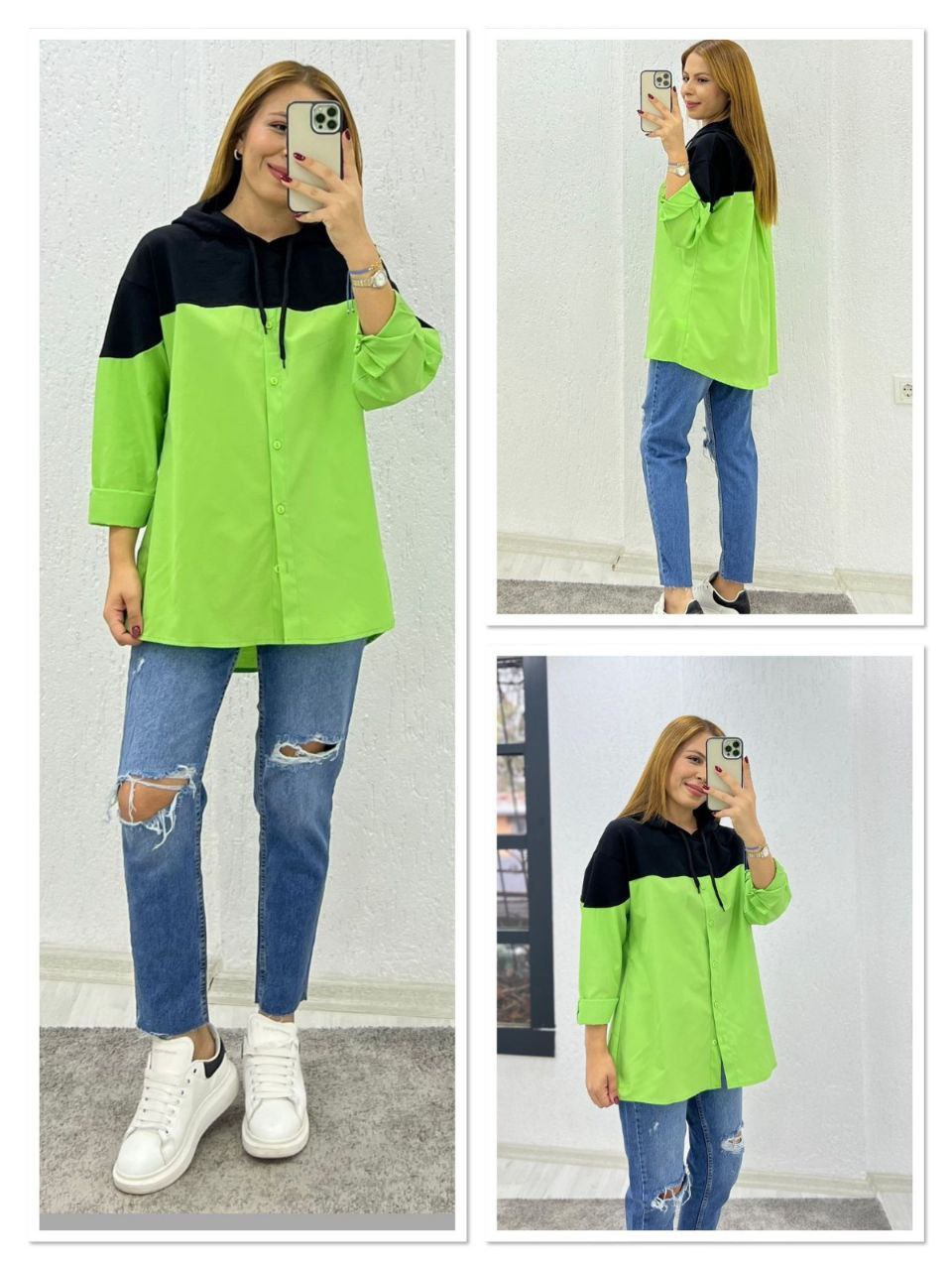 Chemise à Capuche Ref 35KT