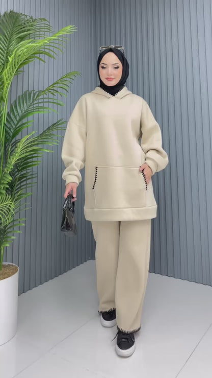 Ensemble Hoodie en Coton Réf3EFSUN
