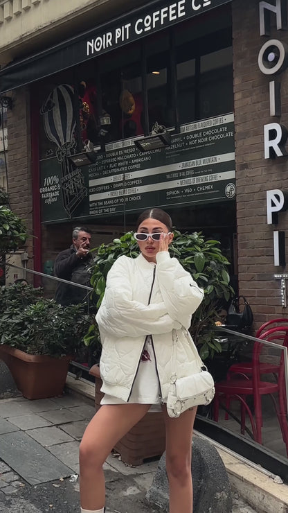 Bomber Jacket Oversize Matelassé Réf7058