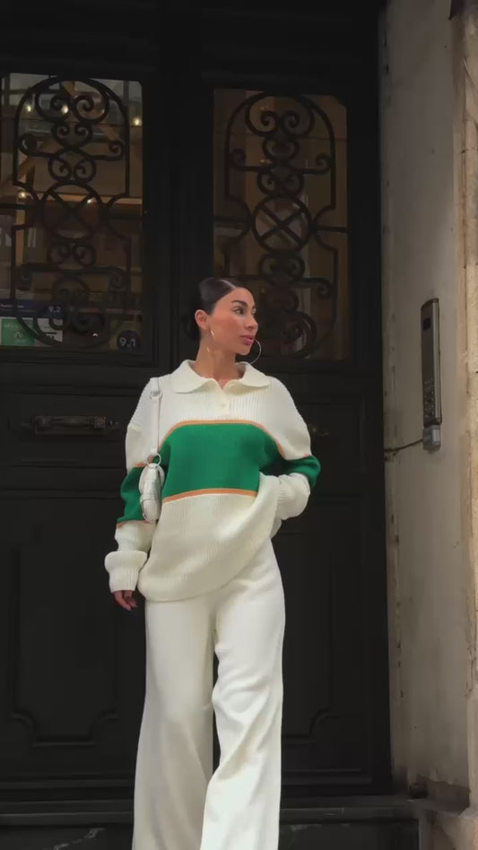 Ensemble Old School en Tricot Taille Standard Réf9948